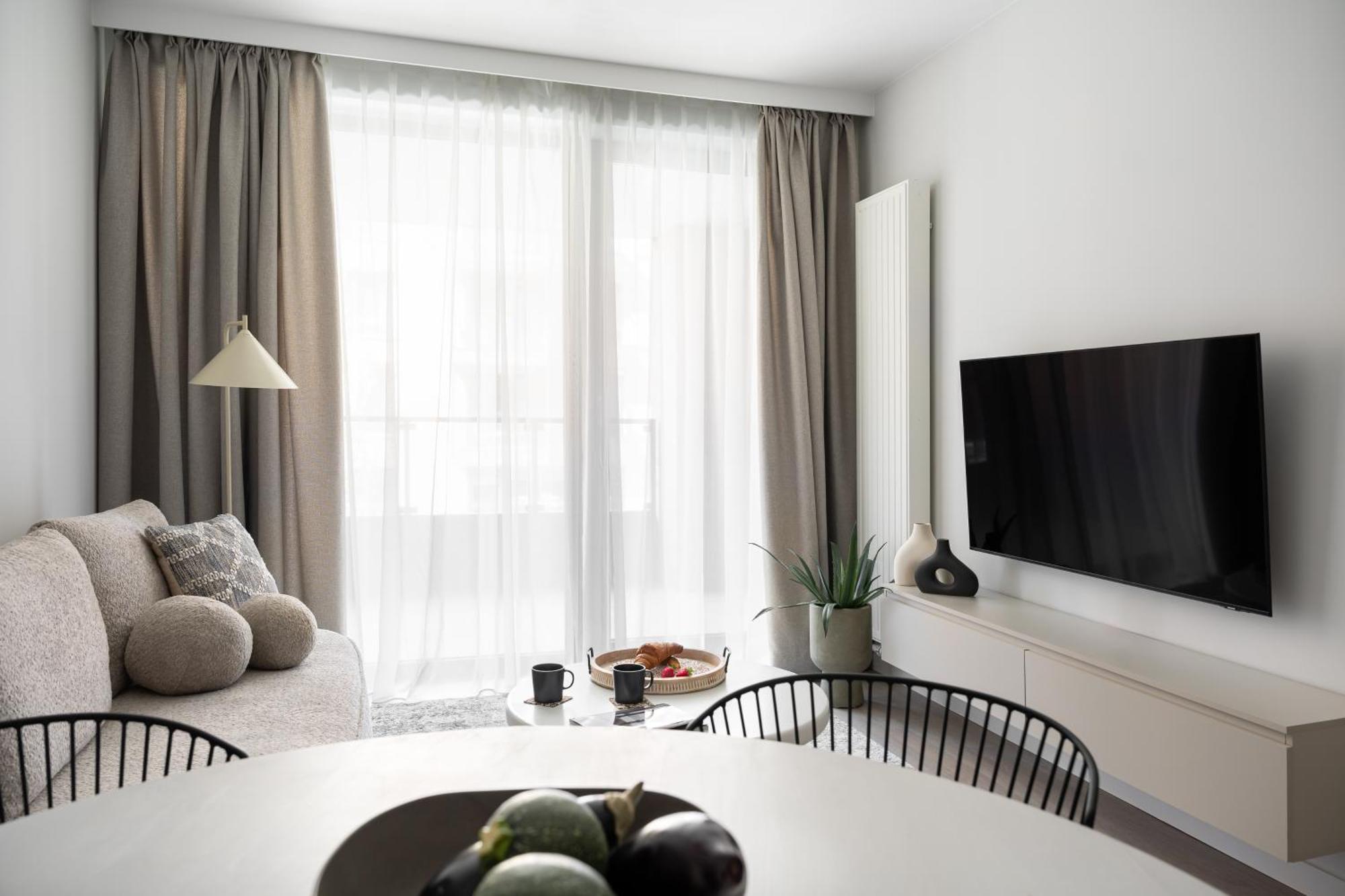 Scala 60F City Center Premium Apartments With Parking By Lion Apartments Gdansk Luaran gambar